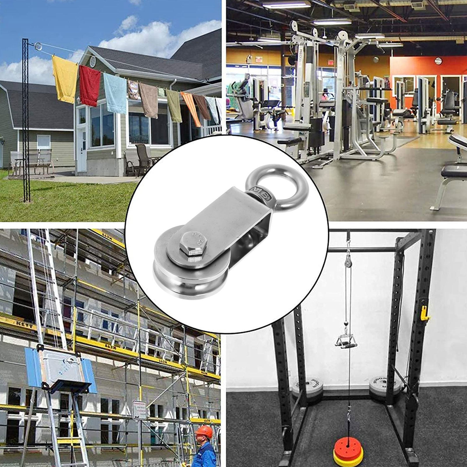 Wytrzymałe koło do lin, w kszt – Heavy Equipment Lift recenzja i cena