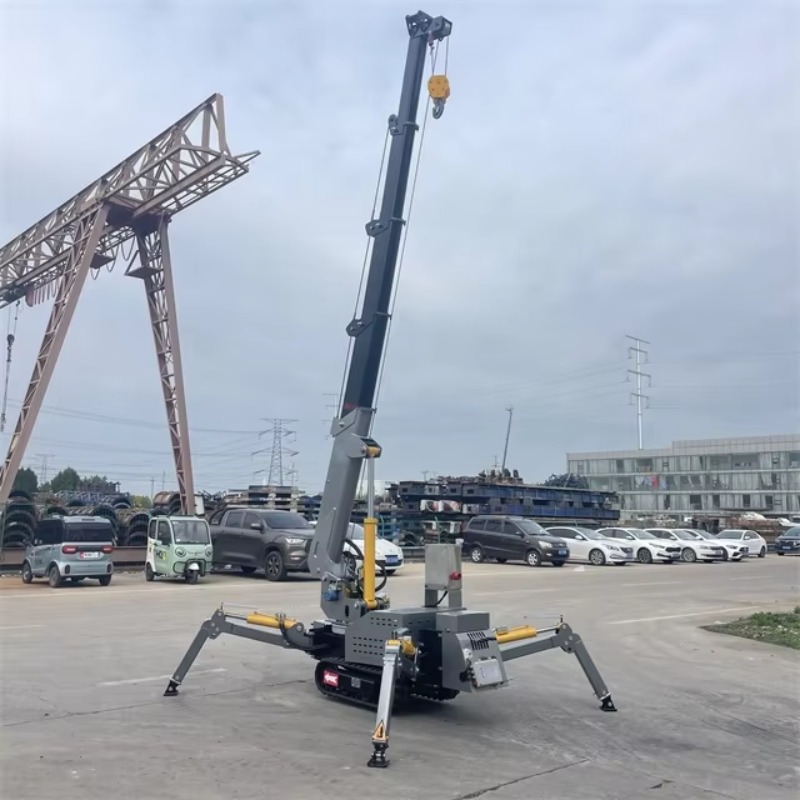 Kompaktowy Mini Dźwig Pająk Hy – Heavy Equipment Lift recenzja i cena