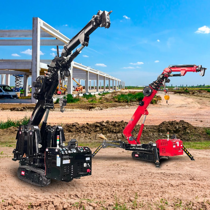 Kompaktowy Mini Dźwig Pająk Hy – Heavy Equipment Lift recenzja i cena